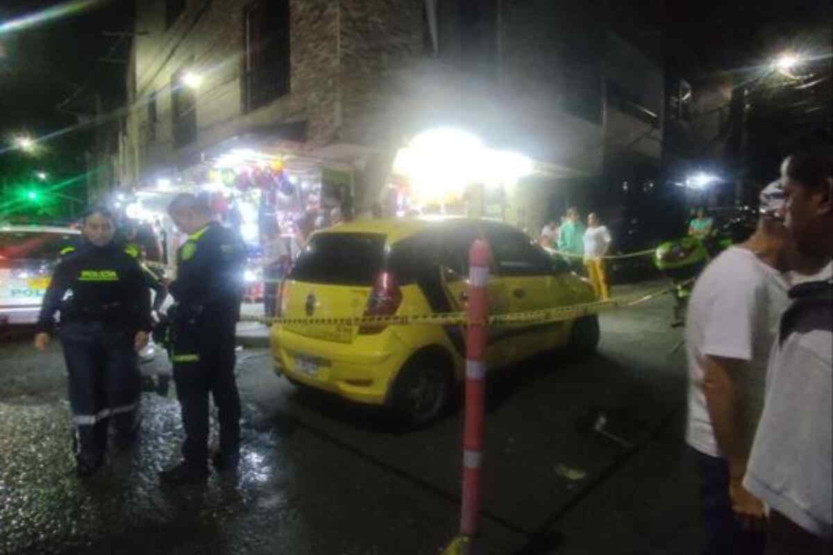 Problemas para respirar causan la muerte de un pasajero de taxi en Bello