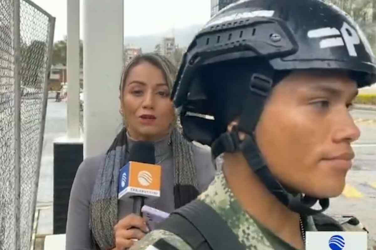 Andrea Olaya-¿Qué pasó con la periodista de Cable Noticias que fue impedida de hacer su trabajo por el Ejército?
