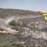 Dos pilotos mueren al estrellarse su avión contra un incendio en Grecia