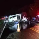 Cuatro víctimas mortales dejó el choque entre una buseta y un camión en el sector Campo 23, en la ruta del sol vía Barrancabermeja -santa marta