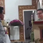 En el Huila, un hombre intentó golpear a un sacerdote porque no lo oía bien-iglesia de Guadalupe