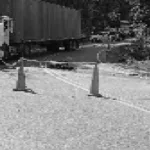 accidente- Motociclista fallece al invadir el carril contrario y chocar con una tractomula en la vía Santa Bárbara-La Pintada