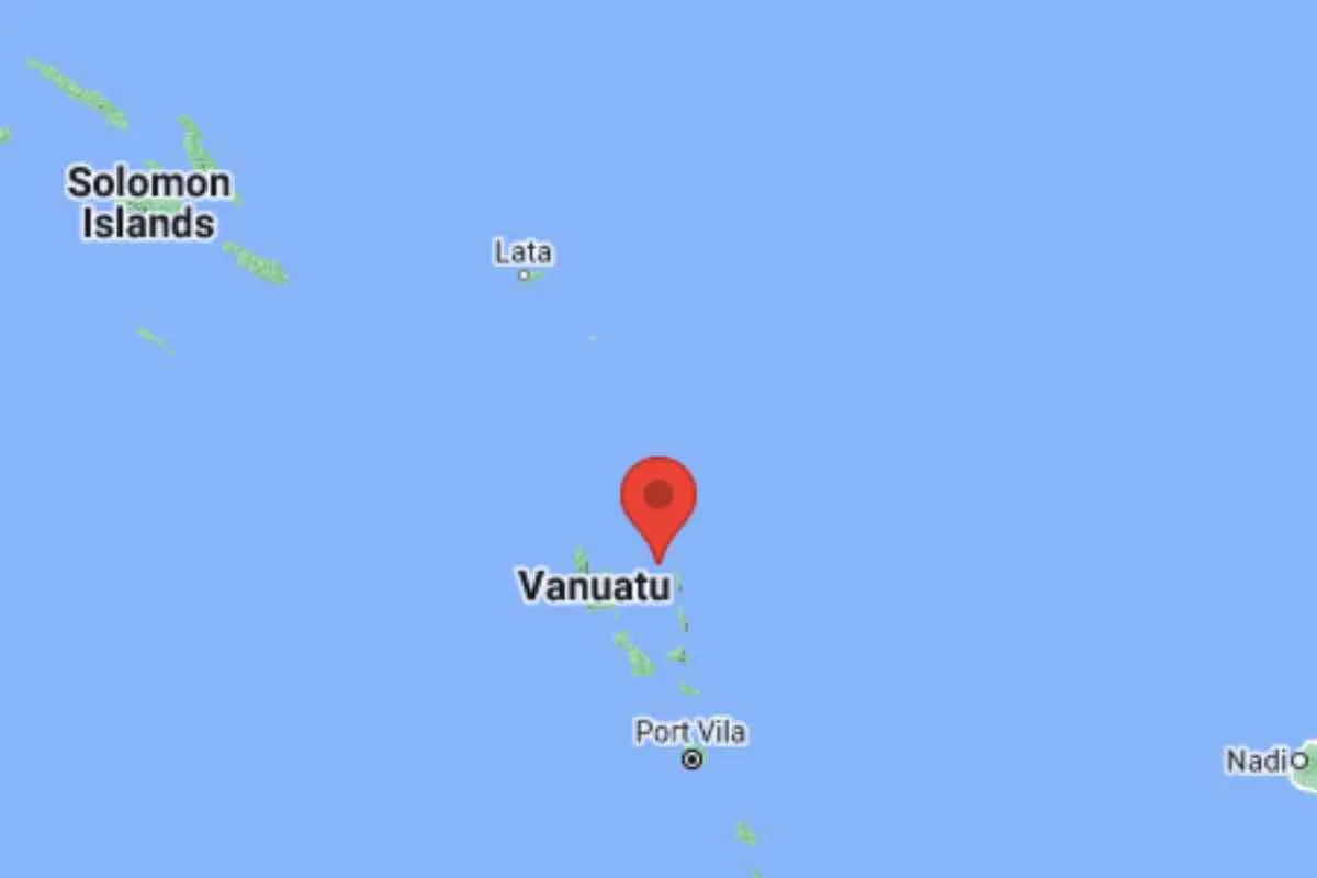 Terremoto de magnitud 6,4 se siente en el Pacífico Sur, sin riesgo de tsunami-vanuatu