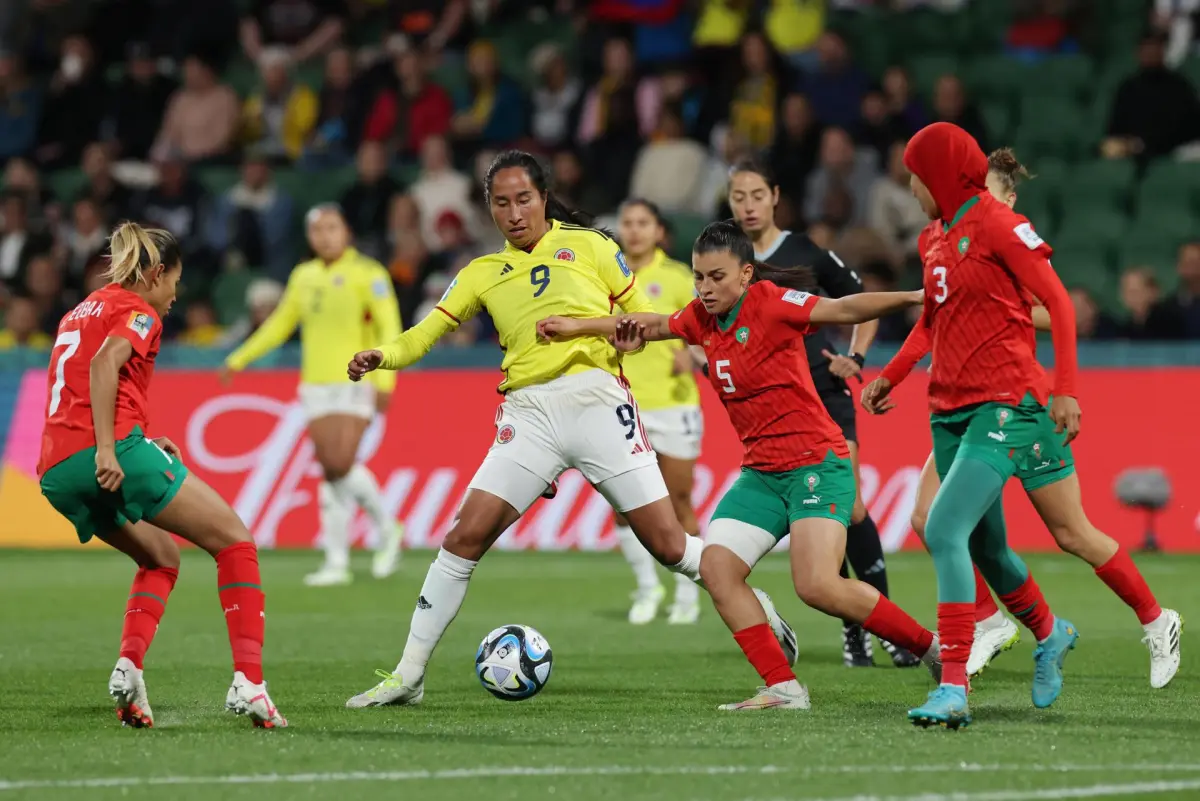 1-0. Colombia tropieza contra Marruecos y ambas se clasifican para octavos