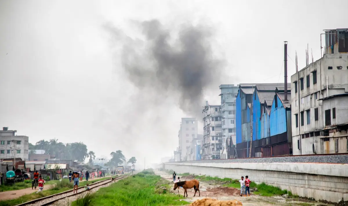 Bangladesh es el país con el aire más contaminado del mundo, según un estudio