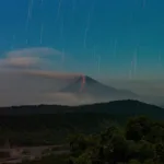 Cerca de 40 explosiones cada hora se registran en el volcán ecuatoriano Sangay