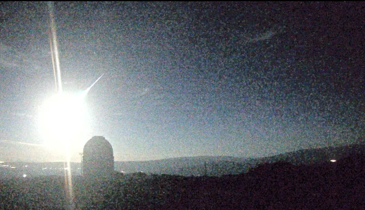 Detectan una bola de fuego sobrevolando Marruecos a 61.000 km - hora