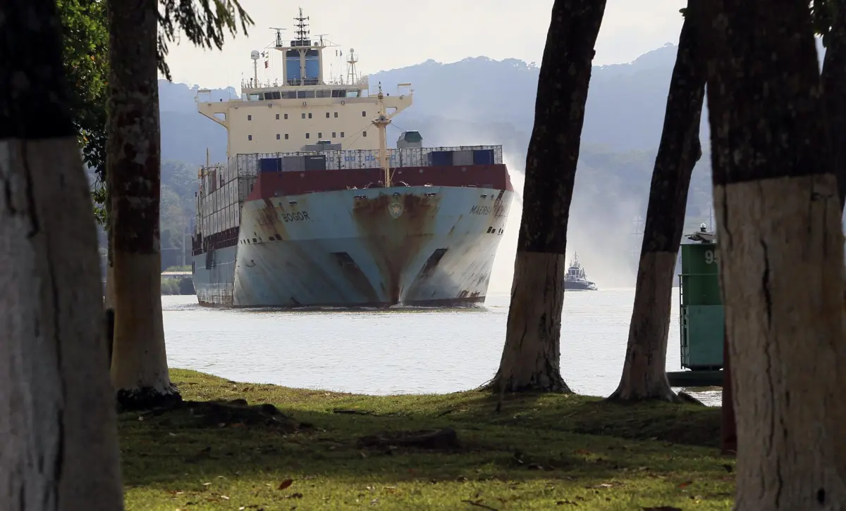 El canal de Panamá busca nuevas fuentes de agua