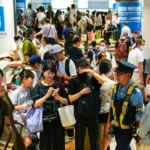 El ciclón Lan vuelve a paralizar el transporte y deja lluvias récord en el oeste de Japón