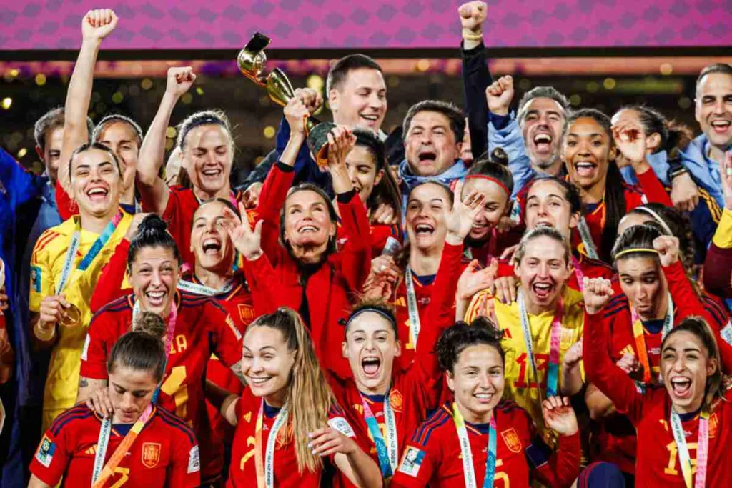 España, campeona del mundo de fútbol femenino por primera vez