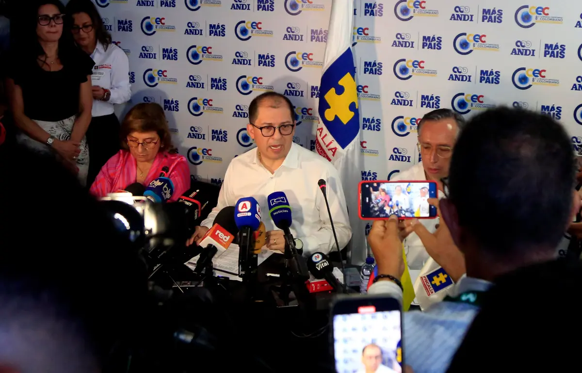 El fiscal general de Colombia, Francisco Barbosa