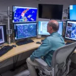 Se forma una depresión tropical cerca del canal de Yucatán y se enfila hacia el Golfo de México