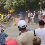 Grave accidente en Bello: Carro de rodillos se estrella contra espectadores dejando 11 heridos