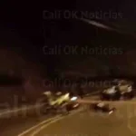 Tres muertos y un herido al chocar dos motos en la vía Cali - kilómetro 18