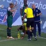 Agresión al juez de línea tras polémico penal en el clásico Cali vs Nacional