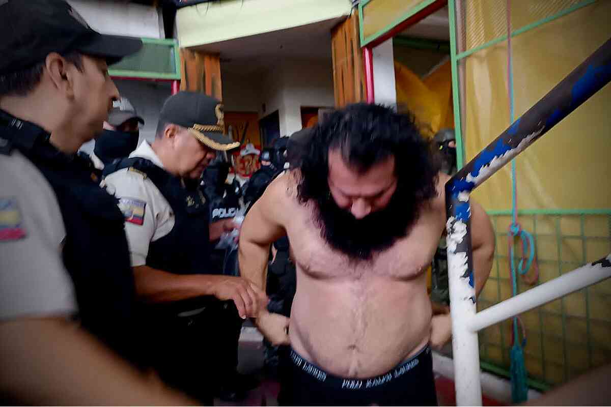 Capturan armas y trasladan a alias Fito a La Roca en operativo en cárcel Regional