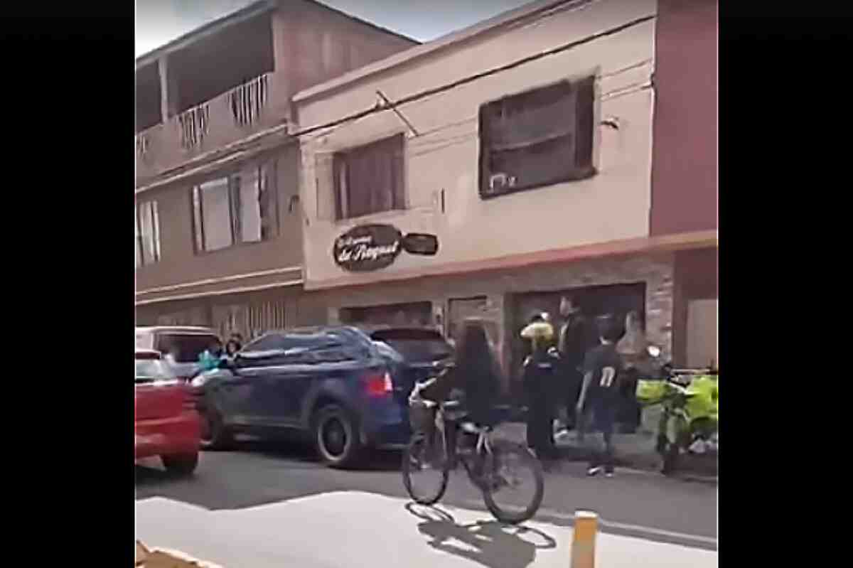 Doble crimen en Funza: sicario mató a dos comerciantes en plena vía pública