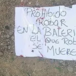 Guayaquil- Hallan tres cadáveres maniatados y con signos de tortura en Flor de Bastión: "Prohibido robar, en la Balerio el que roba se muere"