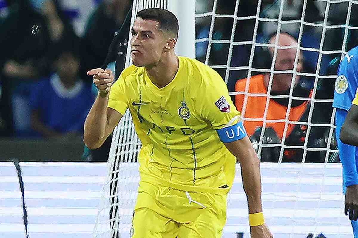 Cristiano Ronaldo marca dos goles decisivos para Al Nassr en la final del campeonato de clubes árabes ante Al Hilal