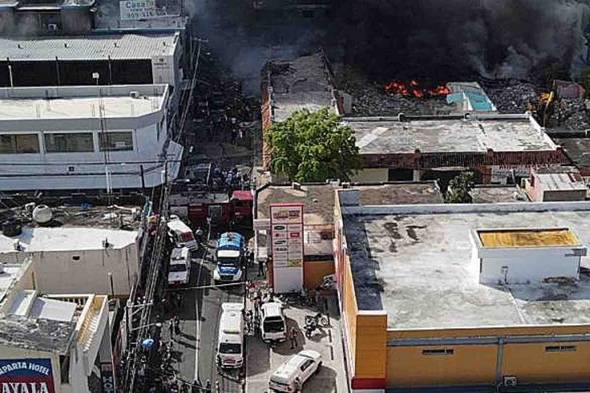 Dos muertos y decenas de heridos por una explosión en San Cristóbal, República Dominicana