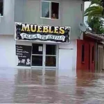 Emergencia en Licantén: el río Mataquito se sale de su cauce e inunda la comuna