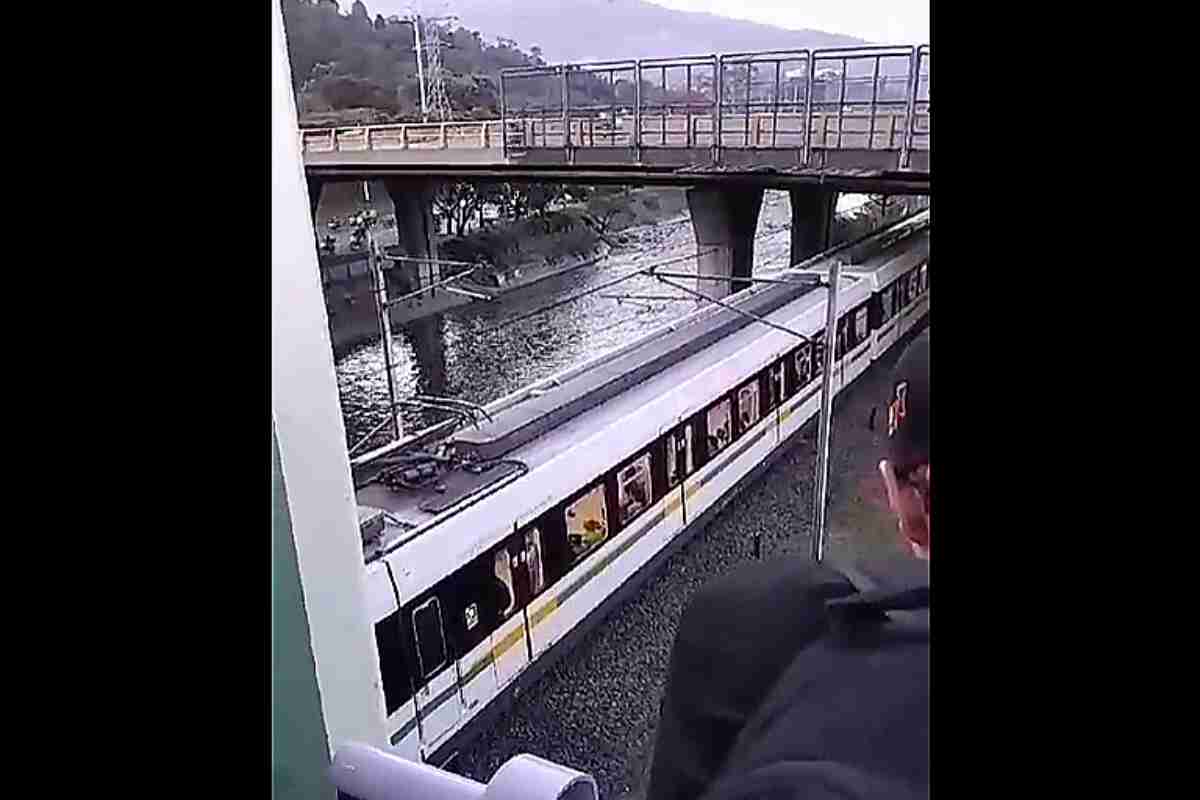 ¿Qué pasó con el metro de Medellín? Un tren detenido causa retrasos y congestión