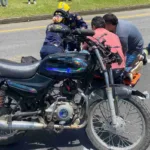 Motociclista muere en plena vía autopista en la vía Santuario-Marinilla