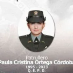 Sicarios asesinan a una patrullera de la policía cuando iba para un CAI de Neiva Paula Cristina Ortega, la patrullera de la policía que perdió la vida a manos de sicarios en Neiva