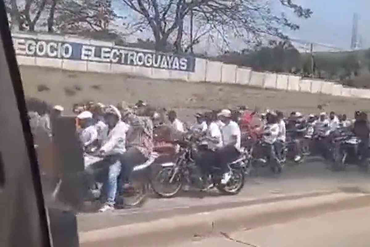 Protesta por el traslado de alias 'Fito' a La Roca: motorizados y reos reclaman por el cabecilla de Los Choneros