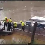 Rescatan el cuerpo de Harold Rivera, el técnico operario de Emcali que desapareció en el río Cauca