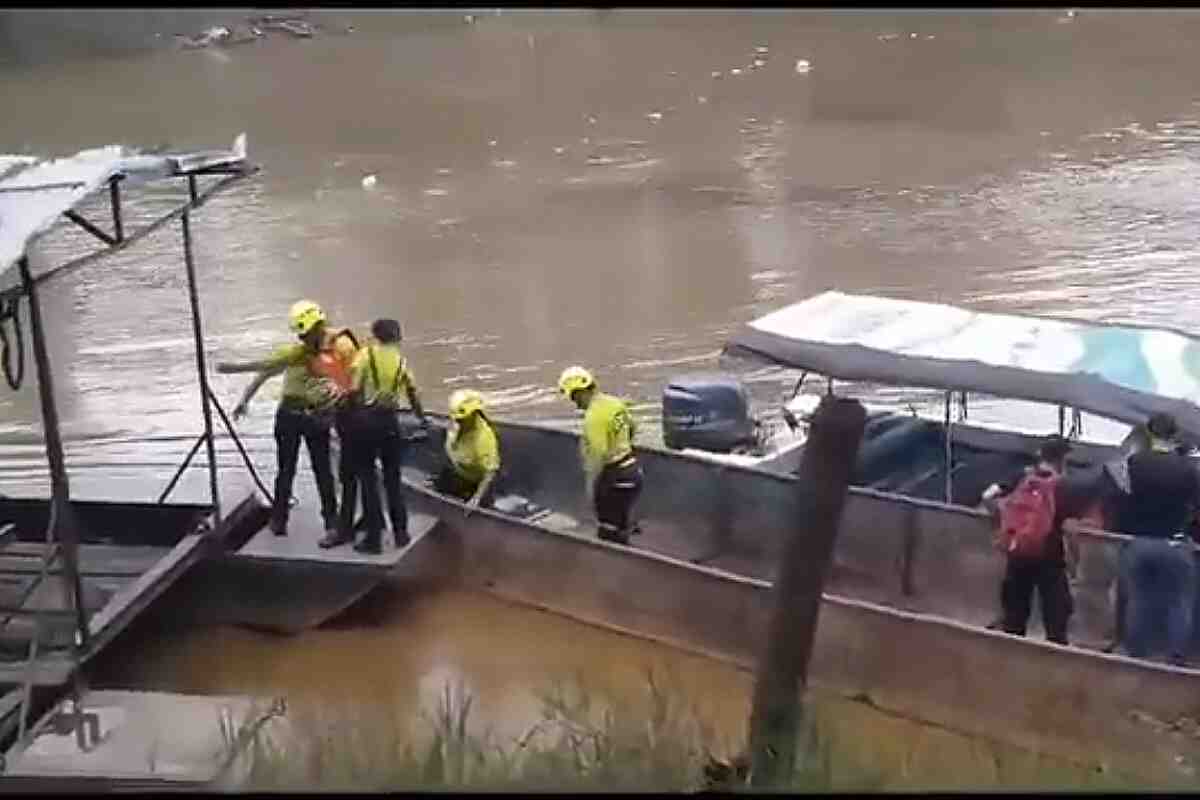 Rescatan el cuerpo de Harold Rivera, el técnico operario de Emcali que desapareció en el río Cauca
