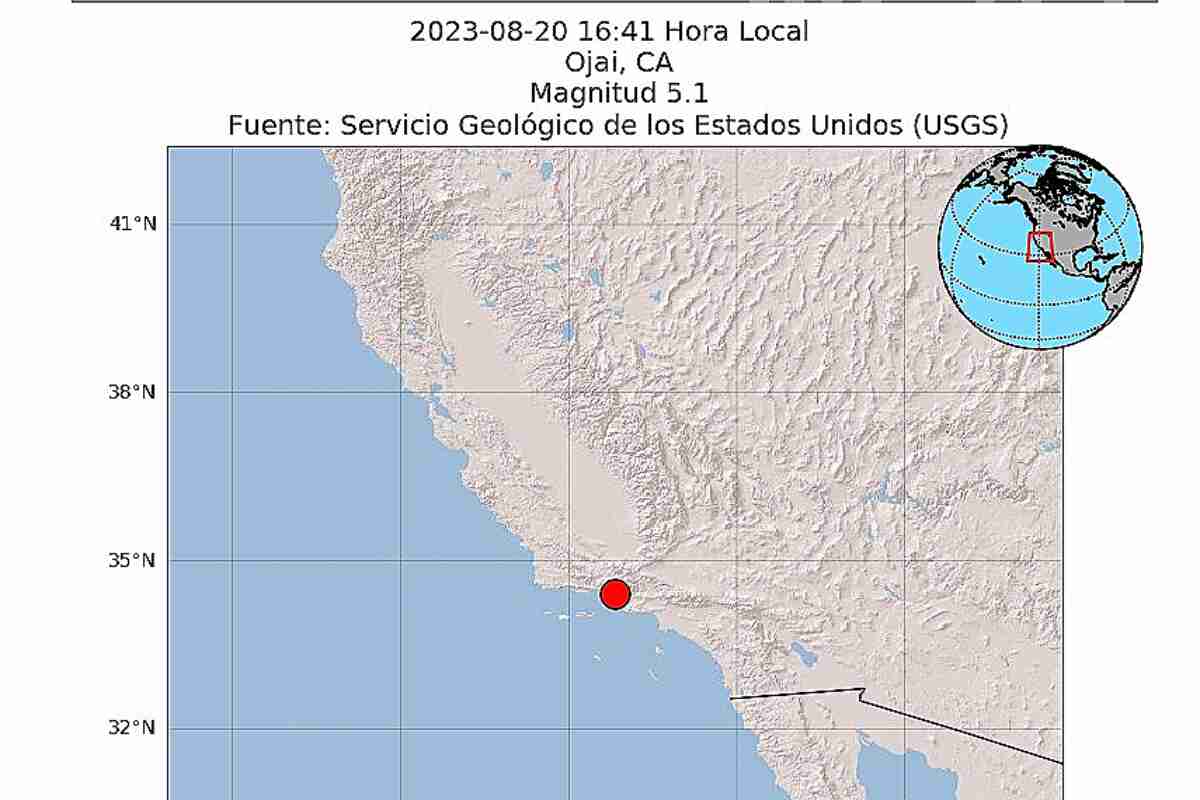 Terremoto de 5.1 y huracán Hilary golpean California con vientos y lluvias récord