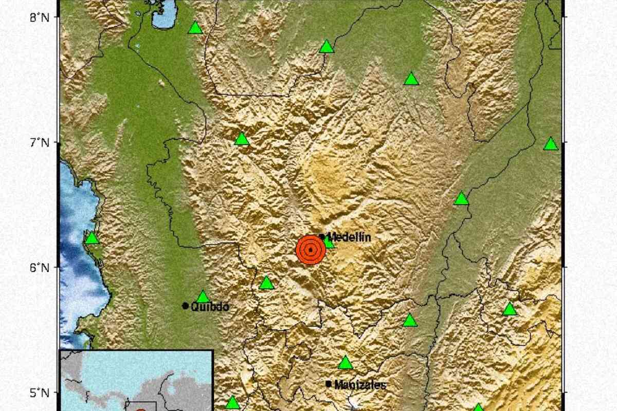 Sismo en Medellín: hora, epicentro y magnitud del temblor que ocurrió este martes