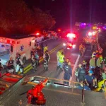Tepic- 15 muertos y múltiples heridos al volcar autobús de la Línea Elite en Nayarit