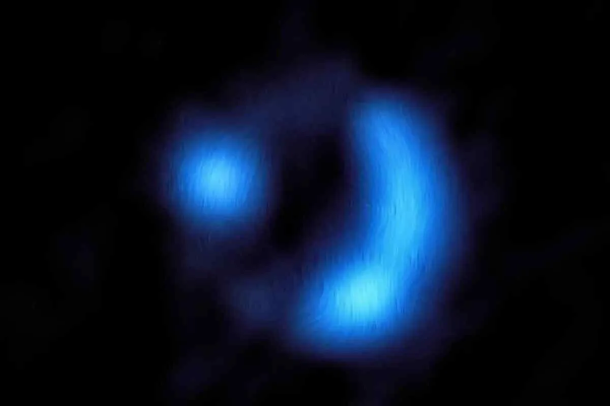 Detectan por primera vez el campo magnético de una galaxia muy lejana