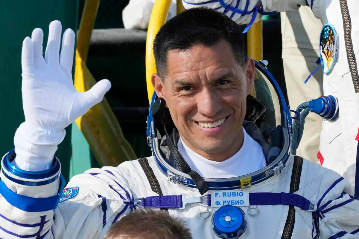 El astronauta Frank Rubio se considera un afortunado por su tiempo récord en la EEI