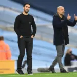 Guardiola y Arteta, candidatos a mejor entrenador del mes