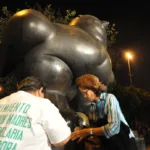 La paloma de la paz estará junto al féretro de Fernando Botero, durante los homenajes en el Capitolio colombiano