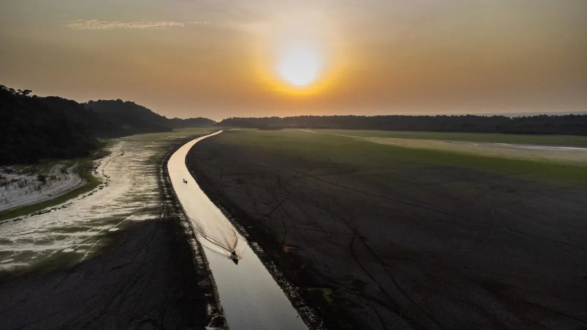 La sequía en la Amazonía brasileña puede ser histórica y extenderse hasta enero