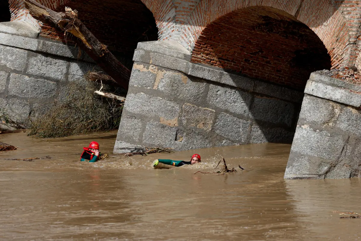 Las fuertes lluvias dejan dos muertos, 3 desaparecidos y numerosos incidentes en España