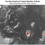 Lee es ya un poderoso huracán de categoría 4 y se forma la tormenta tropical Margot
