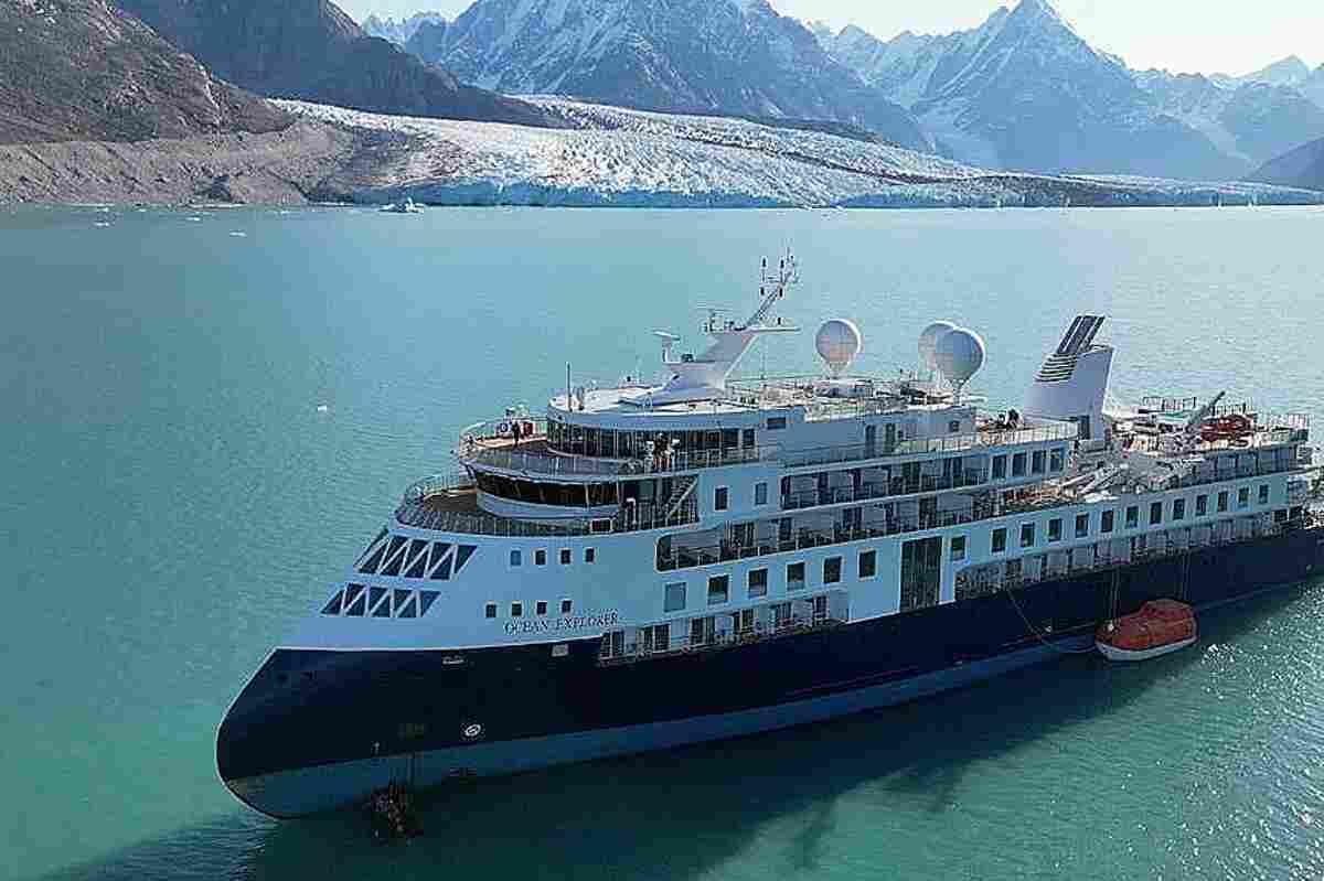 Crucero de lujo fue liberado tras quedar varado por 3 días en Groenlandia
