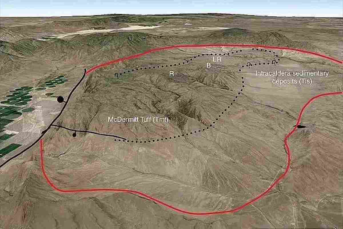 Caldera McDermitt: el antiguo volcán que podría abastecer de litio al mundo