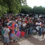ONG reporta más de 124.000 migrantes que han llegado a la frontera sur de México en 2023