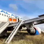 Un Airbus con 167 personas aterriza de emergencia en un campo siberiano sin víctimas