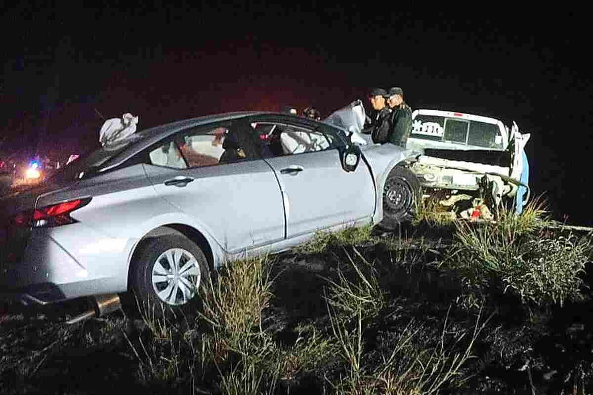 Tres Fallecidos en Terrible Choque en la Carretera a Monclova