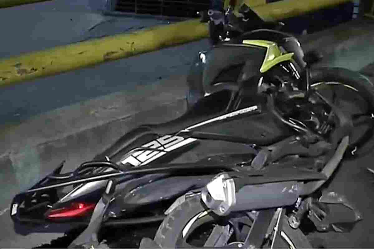 Pareja muere al caer del puente de la Carrera Décima, en Bogotá, tras accidentarse en moto