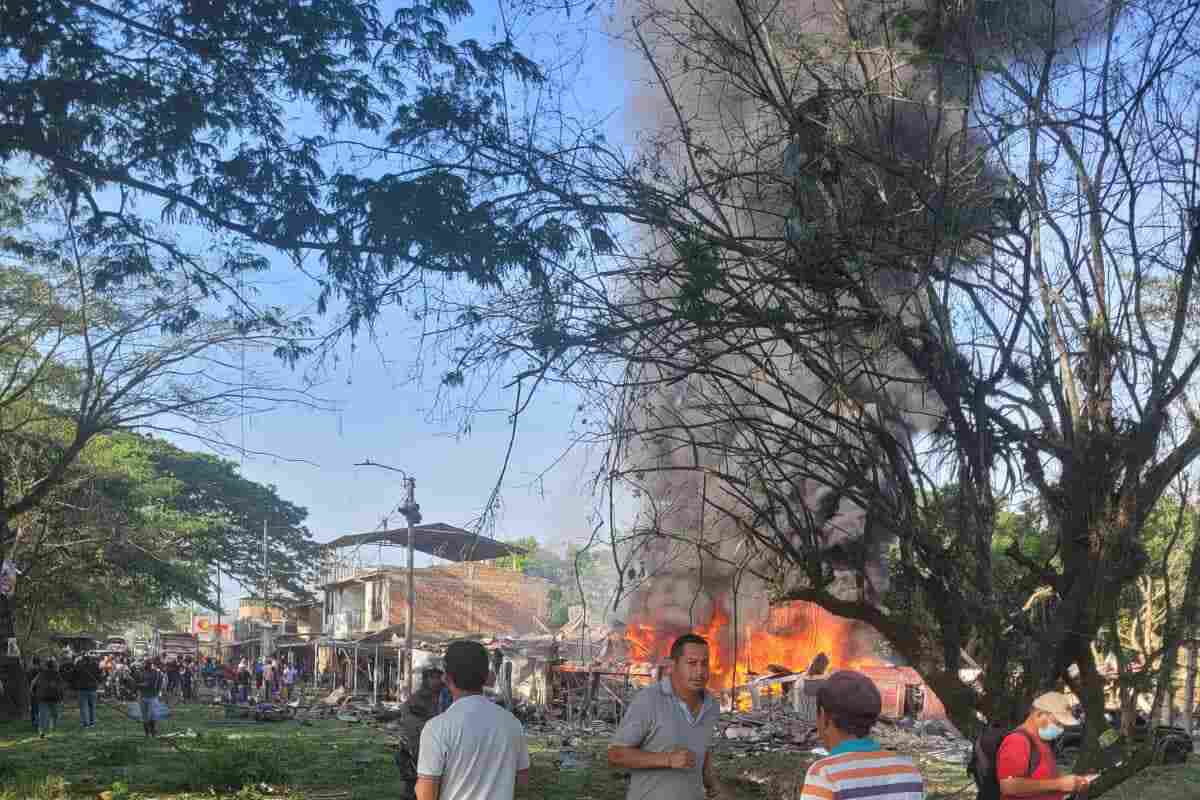 Carro bomba causa estragos en Timba, Cauca: hospital y estación de Policía afectados
