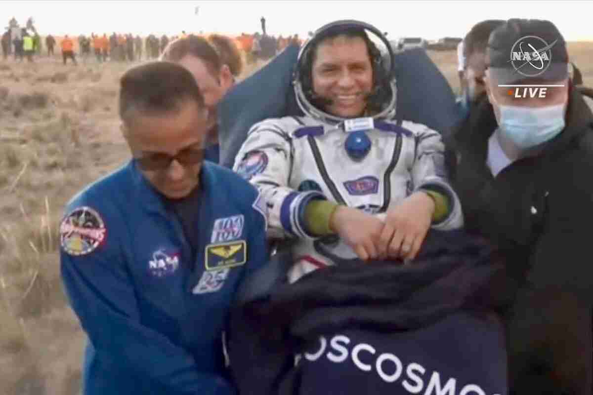 Frank Rubio, el astronauta que más tiempo ha vivido en el espacio, volvió a la Tierra
