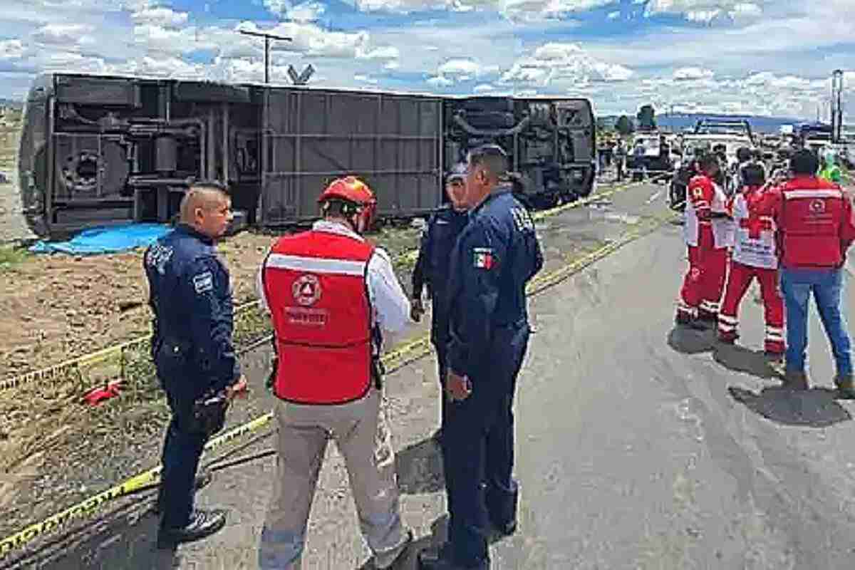 Accidente mortal en Hidalgo: tren choca contra autobús y deja tres víctimas